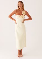 Sweetpea Midi Dress - Yellow - 图片 6