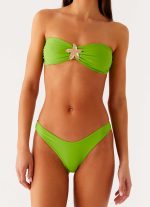 Taiwan Bandeau Bikini Top - Citrus - 图片 5