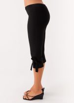 Takeover Capri Pants - Black - 图片 3
