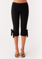 Takeover Capri Pants - Black - 图片 4