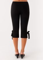 Takeover Capri Pants - Black - 图片 5