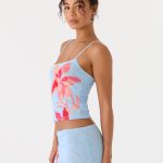 Tamia Cami Top - Blue Petal