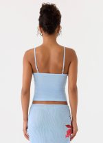 Tamia Cami Top - Blue Petal - 图片 2