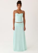 Tayana Corset Top - Pistachio - 图片 4