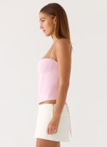 Tayana Corset Top - Pink - 图片 2