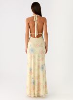 Tedder Halter Maxi Dress - Spring Meadow - 图片 2