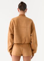 Thats Chill Bomber Jacket - Brown - 图片 3