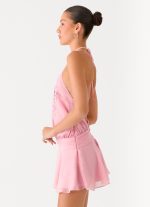 This Love Halter Mini Dress - Pink - 图片 6