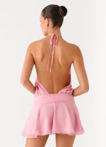 This Love Halter Mini Dress - Pink - 图片 7
