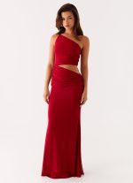 Three Wishes Maxi Dress - Raspberry - 图片 3