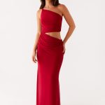 Three Wishes Maxi Dress - Raspberry