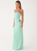 Tillie Corset Top - Aqua - 图片 4