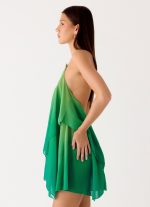 Twin Flame Mini Dress - Green Gradient - 图片 3