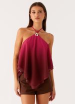 Twin Flame Top - Pink