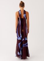 Under The Pagoda Maxi Dress - Dark Floral - 图片 5