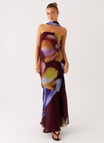 Under The Pagoda Maxi Dress - Dark Floral - 图片 3