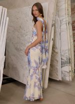 Under The Pagoda Maxi Dress - Violet Blossom - 图片 3
