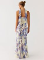 Under The Pagoda Maxi Dress - Violet Blossom - 图片 6