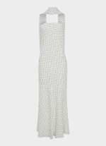 Under The Pagoda Maxi Dress - White Polkadot - 图片 8