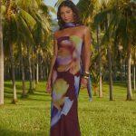 Under The Pagoda Maxi Dress - Dark Floral