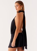 Valor Mini Dress - Black - 图片 6