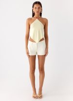 Viona Halter Top - Yellow - 图片 4