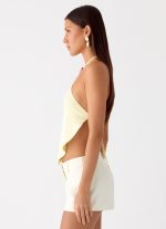 Viona Halter Top - Yellow - 图片 2