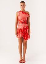 Wade Mini Dress - Sicily Sunsets Print - 图片 2