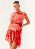 Wade Mini Dress - Sicily Sunsets Print - 图片 5