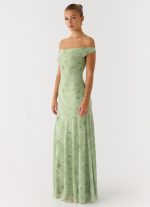 Wasting Time Maxi Dress - Blurred Lime - 图片 2