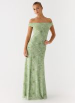 Wasting Time Maxi Dress - Blurred Lime - 图片 5