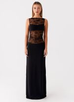 Wesley Maxi Dress - Black