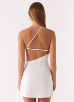 Willa Rose Mini Dress - White - 图片 4