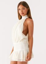 Willow Knit Mini Dress - Cream - 图片 8