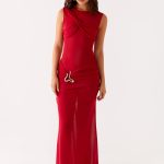Worldwide Maxi Dress - Raspberry
