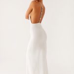 Yalina Knit Maxi Dress - Ivory