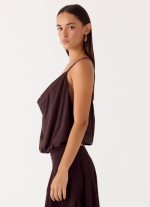 Yaz Top - Chocolate Plum - 图片 3