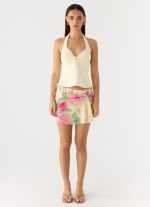 Yuju Mini Skirt - Lemon Soleil - 图片 3