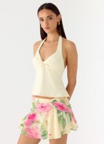 Yuju Mini Skirt - Lemon Soleil - 图片 6