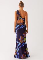 Zanzibar Maxi Dress - Dark Floral - 图片 7