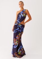 Zanzibar Maxi Dress - Dark Floral - 图片 8