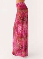 Camellia Maxi Skirt - Lavender Lagoon - 图片 3