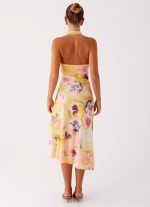 Kayce Midi Dress - Sunburst Floral - 图片 4