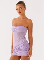 Lilibet Mini Dress - Lilac - 图片 3