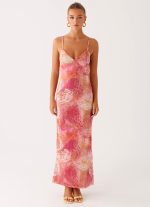 Kasey Midi Dress - Flamingo Fling - 图片 2
