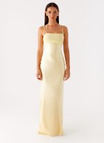 Belize Maxi Dress - Yellow - 图片 2